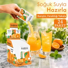 Mahbuba Portakal Aromalı Soğuk Toz İçecek 24x9gr