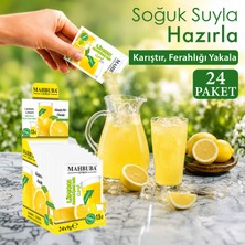 Mahbuba Limon Aromalı Soğuk Toz İçecek 24x9gr