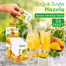Mahbuba Mango Aromalı Soğuk Toz İçecek 24x9gr