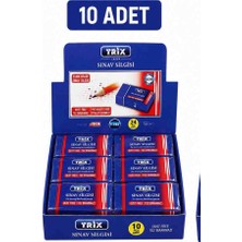 Hepsi Uygunn Sınav Silgisi - Mavi Renk 10 Lu