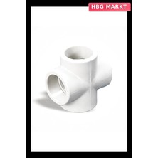 HBG Markt Özeniş Pprc Boru Istavroz Te 32 mm Beyaz (10 Adet)