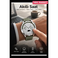 HBG Markt Akıllı Saat Sesli Görüşme ve Adımsayar Özellikli
