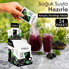 Mahbuba Dut Aromalı Soğuk Toz İçecek 24x9gr