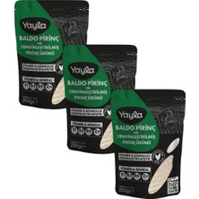 Yayla Baldo Pirinç ve Zenginleştirilmiş Pirinç Ürünü (B1+B3+B6+Zn) 250 G X3
