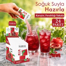 Mahbuba Nar Aromalı Soğuk Toz İçecek 24x9gr