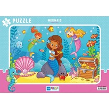 Blue Focus Blue Fus Mermaid (Deniz Kızı) Puzzle 30 Parça