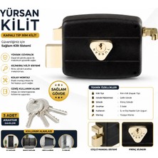 Tursan Standart Silindir Dıştan Takma Trajlı Kilit Kod:302