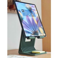 Tablet ve iPad Standı - Masaüstü Tablet Tutucu - Beyaz