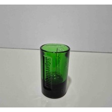 Retro Pazarı Collection Jägermeıster Yeşil Cam Shot Bardağı 4 cl
