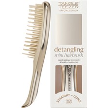 Tangle Teezer Mini Ultimate Detangler Champagne Gold Chrome Saç Fırçası-Tarak / Mini Boy