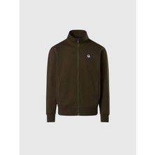 North Sails Regular Fit Tam Fermuarlı Pamuk Erkek Sweatshirt
