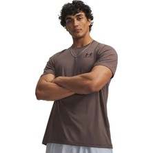 Under Armour 1326799-200 Ua M Sportstyle Lc Ss Kahverengi Yuvarlak Yaka Loose Fit Düz Erkek T-Shirt