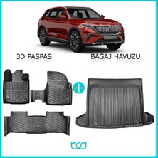 Bod T10X Uyumlu 3D Havuzlu Paspas ve Bagaj Havuzu Seti