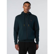 North Sails Kapüşonlu Tam Fermuarlı Scuba Erkek Sweatshirt