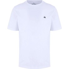 Brooks Brothers Lacivert Erkek Bisiklet Yaka Logo Baskılı T-Shirt BBSS26MTS005