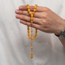 Inure Jewelry Sıkma Kehribar Tesbih