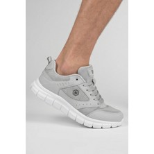 Liarca Büyük Beden Ortopedik Rahat Taban Bağcıklı Triko File Yazlık Spor Yürüyüş 45 46 47 Numara Ayakkabı Sneaker