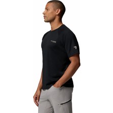 Columbia Driventure Erkek Teknik Kısa Titanium Gri Kollu T-Shirt  AO4945 Drıventure Short Sleeve