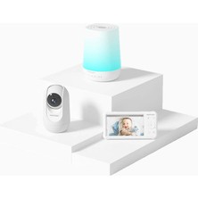 Momcozy Bebek Bakım Seti Akıllı Ses Makinesi ve 1080P Bebek Monitörü