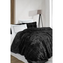 Elart Lena Comfort Set Uyku Seti Çift Kişilik 6 Parça (230x240 cm) Siyah