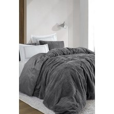 Elart Lena Comfort Set Uyku Seti Çift Kişilik 6 Parça (230x240 cm) Antrasit