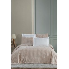 Elart Lena Comfort Set Uyku Seti Çift Kişilik 6 Parça (230x240 cm) Vizon