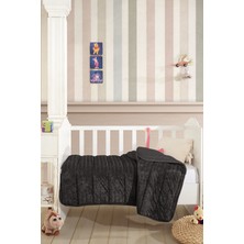 Elart Velvet Bebek Yorgan (150X100 Cm) Antrasit