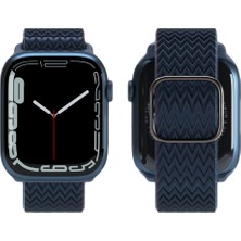 Piili Wonew Soft Apple Watch 42/44/45/49MM Lacivert Kayış