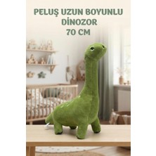 Farbu Oyuncak Büyük Dinozor Peluş 70 cm ; Sevimli ve Konforlu Uyku Yastığı ve Sarılma Arkadaşı Dekoratif Oyuncak
