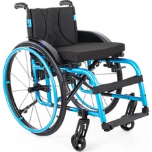 Baymedikal Comfort Plus Aktif Tekerlekli Sandalye | Hafif Katlanabilir Ayarlanabilir Alüminyum Model Dinamik S2