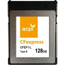 Acpı Cfexpress Type-B 128 GB Hafıza Kartı Cfef1-L Kutusuz Bulk