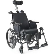 Baymedikal Comfort Plus Çok Fonksiyonlu Tilt Özellikli Tekerlekli Sandalye | Konforlu Tasarım DM-959-24