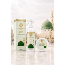 Takvasan Ravza Kokusu 400 ml Oda  Spreyi 20 ml Nemlendirici Krem Seti Hac Umre Hediyelik Alkolsüz