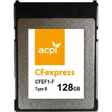 Acpı Cfexpress Type-B 128 GB Hafıza Kartı Cfef1-F Kutusuz (Bulk)