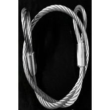 King Motorsiklet 2,5 Metre 16 mm Kesilmez Çelik Halat Motosiklet Bağlama Halat Motorsiklet Zincir Kılıflı