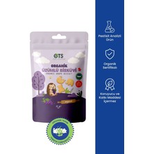 Ots Organik Üzümlü Bisküvi 55 gr (Organik Sertifikalı, Pestisit Analizli)