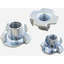 Ankaverse Ebru Çakmalı Ağaç Somun M10 - 10 Adet