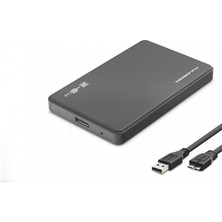 Hace Bazaar 2.5 Sata Hdd/ssd Harici Disk Kutusu USB 3.0 Micro-B - Siyah HDX1752S