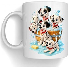 Bsb Dalmaçyalı Temalı Porselen Kupa Bardak Mug 139