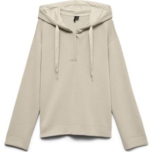Vero Moda Bej Kadın Sweatshirt 10348684-130401 Tcx