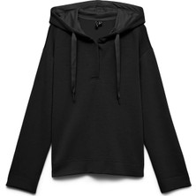 Vero Moda Siyah Kadın Sweatshirt 10348684-CN10
