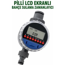 Conocer Bahçe Sulama Zamanlayıcısı Pilli Dijital Musluk ve Su Deposu Uyumlu Otomatik Sulama Zamanlayıcı Depo Uyumlu Fj-Wt-01
