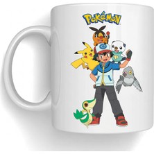 Bsb Pokemon Temalı Porselen Kupa Bardak Mug 132