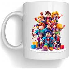 Bsb Roblox Temalı Porselen Kupa Bardak Mug 145