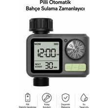 Conocer Pilli Otomatik Bahçe Sulama Zamanlayıcısı Akıllı Dijital Sulama Kontrol Cihazı Ipx5 Suya Dayanıklı HCT-M05