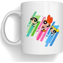 Bsb Powerpuff Girls Temalı Porselen Kupa Bardak Mug 155