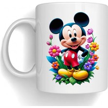 Bsb Mickey Mouse Temalı Porselen Kupa Bardak Mug 115