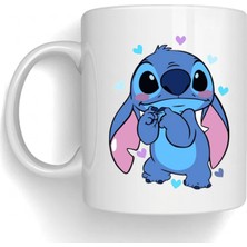 Bsb Stitch Temalı Porselen Kupa Bardak Mug 150