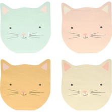 Meri Meri - Kedi Peçeteler - Cat Napkins - 16'lı