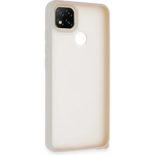 Ankaverse®   Redmi 9c Kılıf Elegant Kapak - Pudra